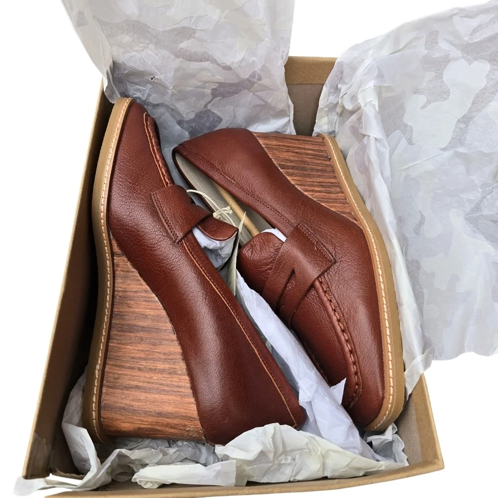 🌻NIB Sanctuary Cadence Wedge Loafer, Size 9.5M - Picture 12 of 15